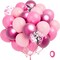 60-Piece Metallic Pink 12-Inch Latex and Confetti Balloons – Perfect for Birthday, Baby Shower, Wedding, and Princess-Themed Party Decorations It keeps all the details while improving rea
